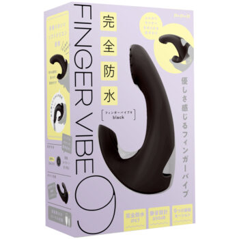 完全防水 FINGER VIBE 9[フィンガーバイブ9] black