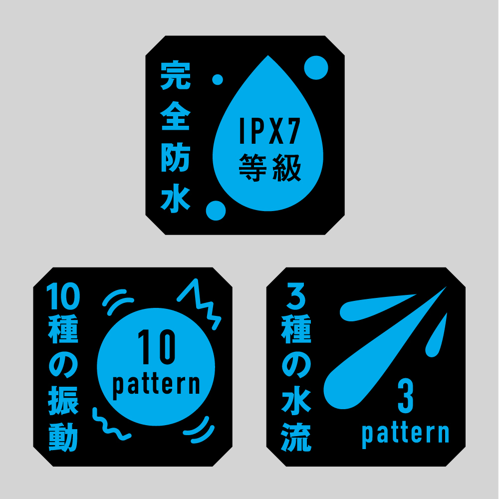 完全防水 メス堕ちバックバイブ10*アナルウォッシャー - 画像 (2)