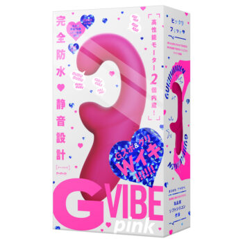 完全防水_静音設計 G VIBE[ジーバイブ] pink