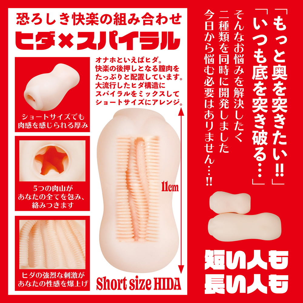 Short size HIDA 【ソルブメン ショートサイズ ヒダ】(Solvemen001) - 画像 (2)