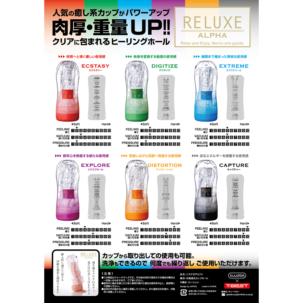 RELUXE ALPHA ECSTASY
ソフトタイプ - 画像 (8)