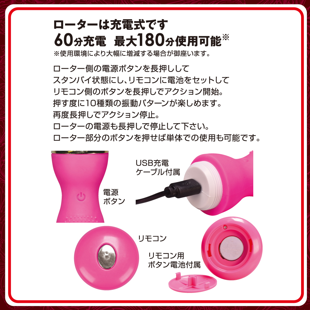 Dualady 2WAYワイヤレスローター - 画像 (5)