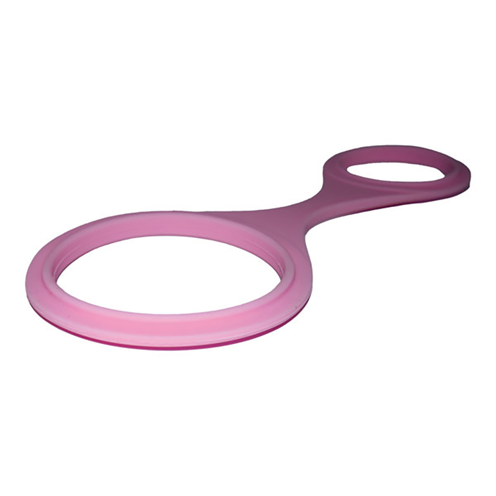 SMシリコン手枷&足枷 PINK - 画像 (3)
