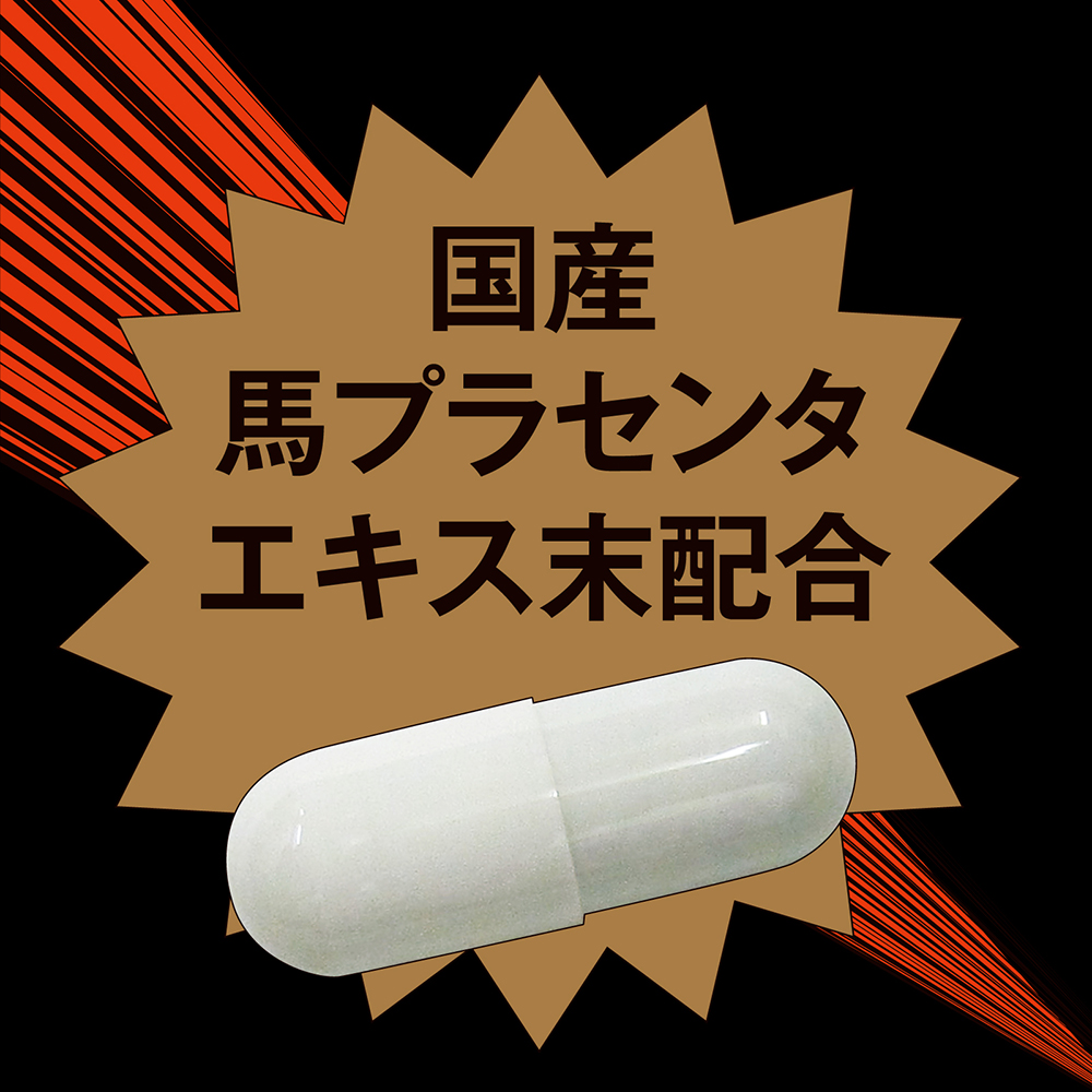 ストロングD 馬プラセンタ ハードカプセル お試し用5個綴り - 画像 (5)