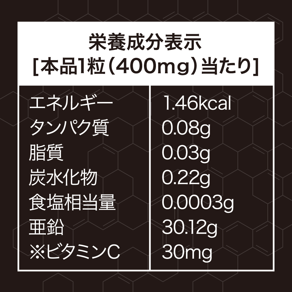 男の亜鉛サプリドバッと!+Vitamin C お試し10日分 - 画像 (7)
