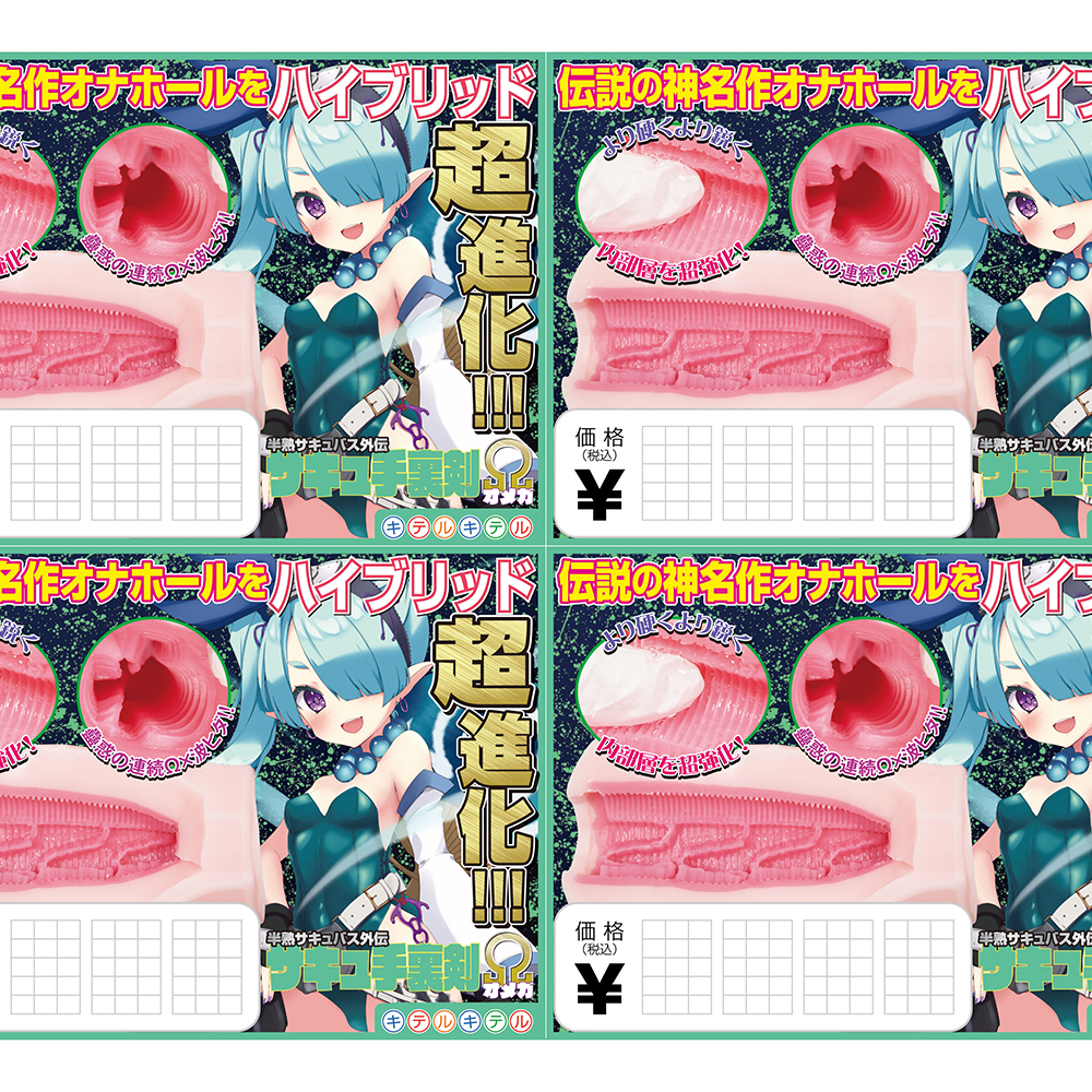半熟サキュバス外伝 サキュ手裏剣オメガ ハイブリッド超進化!風撃招来EXハードタイプ(8-SDM-100) - 画像 (3)