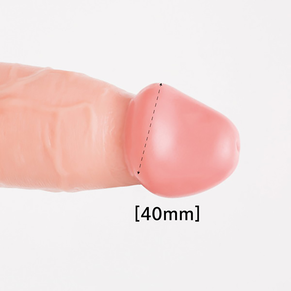 純国産 ぷにっとりある名器ディルド ツチノコ 14cm - 画像 (4)