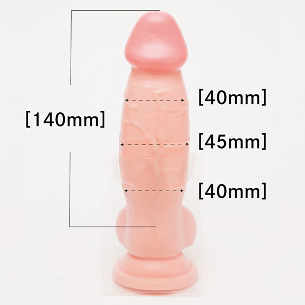 純国産 ぷにっとりある名器ディルド ツチノコ 14cm - 画像 (5)